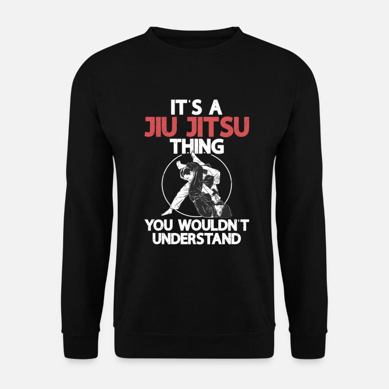 Jiu Jitsu - Unisex Pullover - Schwarz