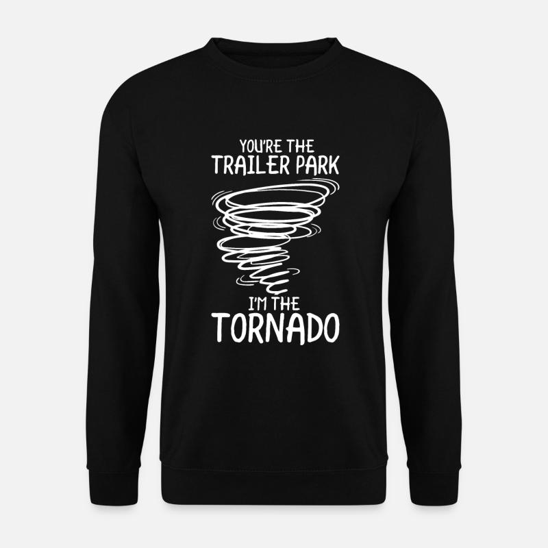 Tornado - Unisex Sweatshirt - black