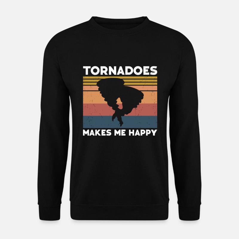Tornado - Unisex Sweatshirt - black