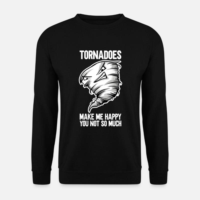 Tornade - Sweat-shirt Unisexe - noir