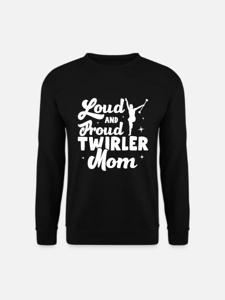 Tambourstab swirling - Unisex Sweatshirt - black