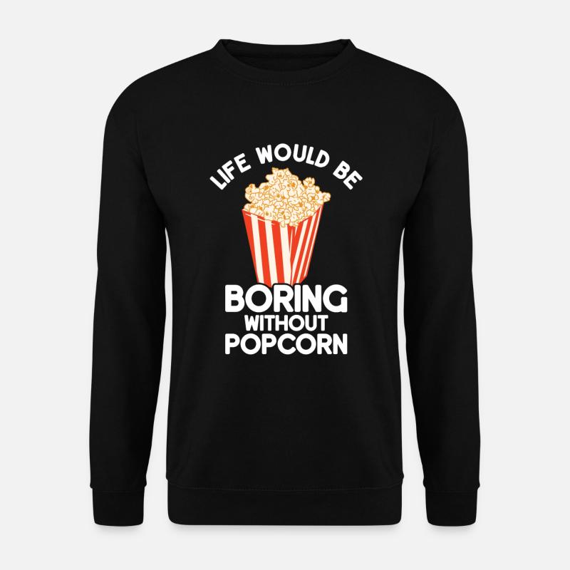 Pop-corn - Sweat-shirt Unisexe - noir