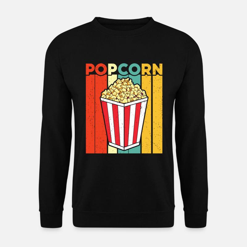 Popcorn - Unisex Pullover - Schwarz