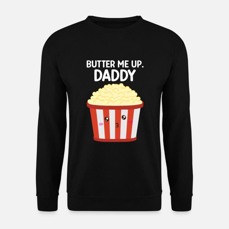 Popcorn - Unisex Pullover - Schwarz