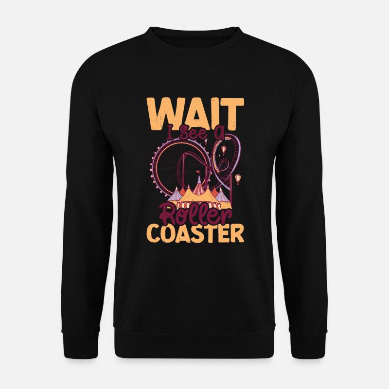 Roller coaster - Unisex Sweatshirt - black