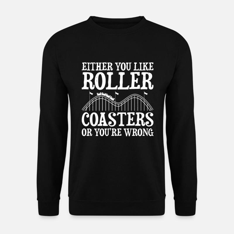 Roller coaster - Unisex Sweatshirt - black