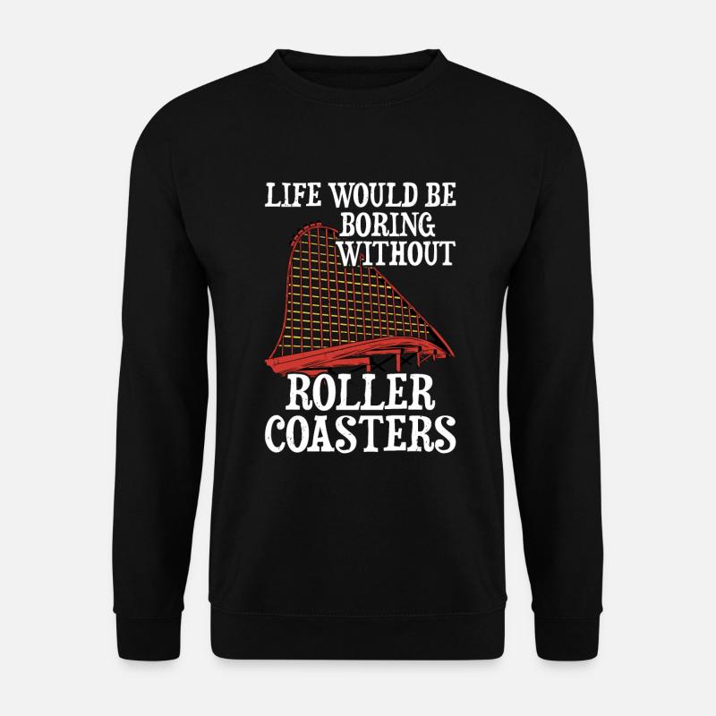 Roller coaster - Unisex Sweatshirt - black
