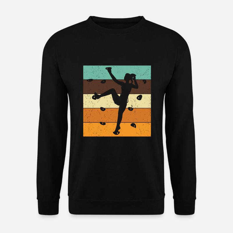 Wall climbing - Unisex Sweatshirt - black