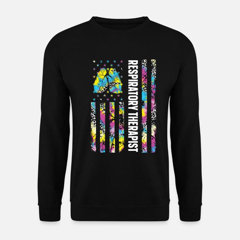 Respiratory therapists - Unisex Sweatshirt - black