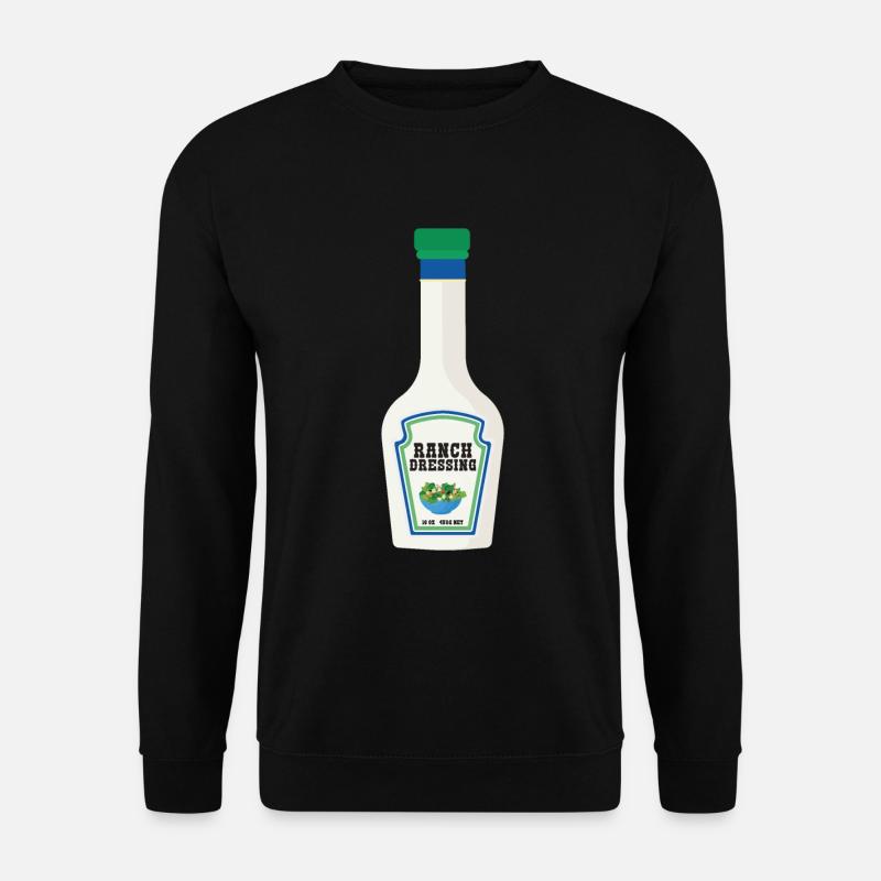 Ranch -Dressing -Ranch -Salatdressing - Unisex Pullover - Schwarz