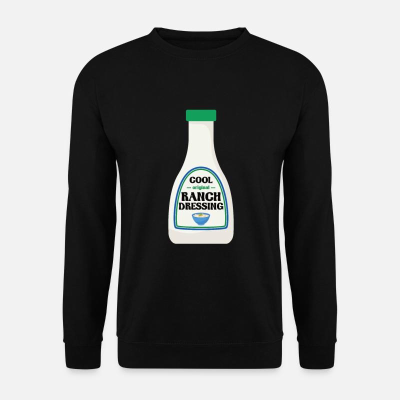 Ranch -Dressing -Ranch -Salatdressing - Unisex Pullover - Schwarz
