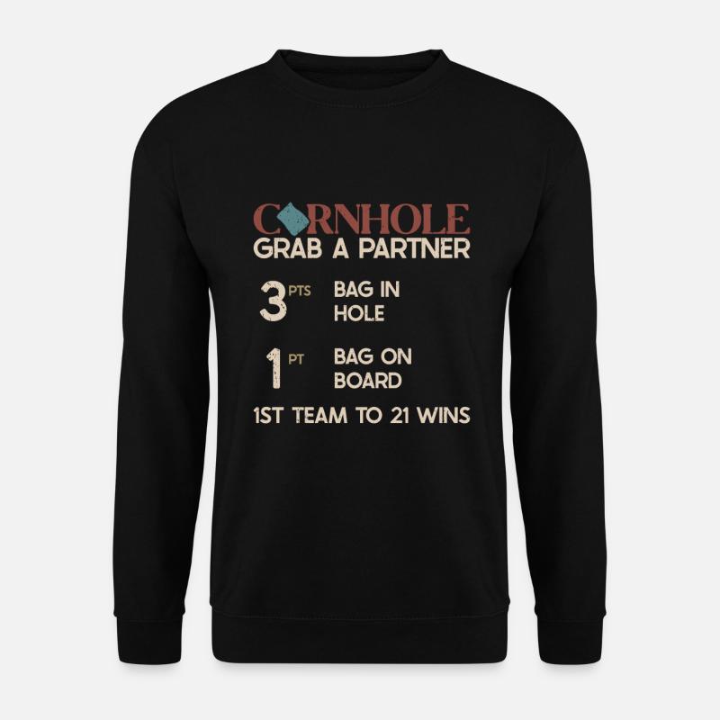 Cornhole - Unisex Sweatshirt - black