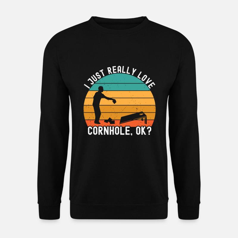 Cornhole - Unisex Pullover - Schwarz