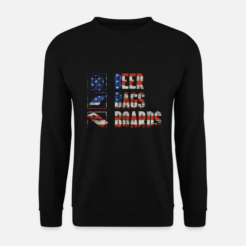 Cornhole - Unisex Sweatshirt - black