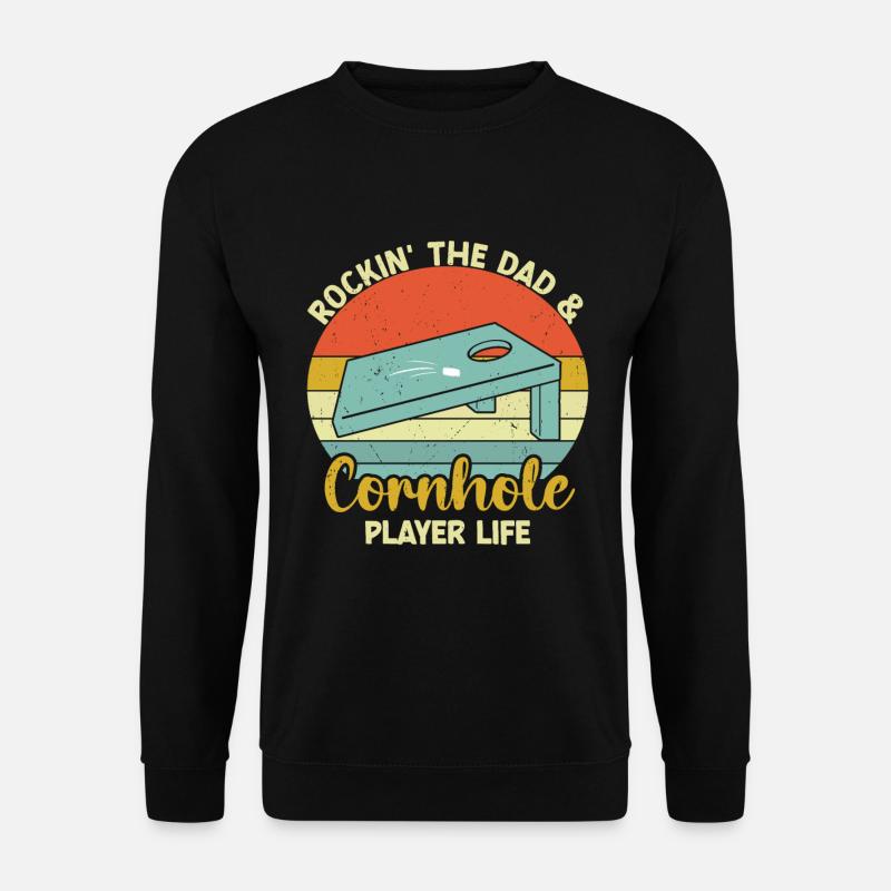 Cornhole - Unisex Pullover - Schwarz