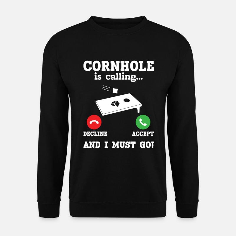Cornhole - Unisex Pullover - Schwarz