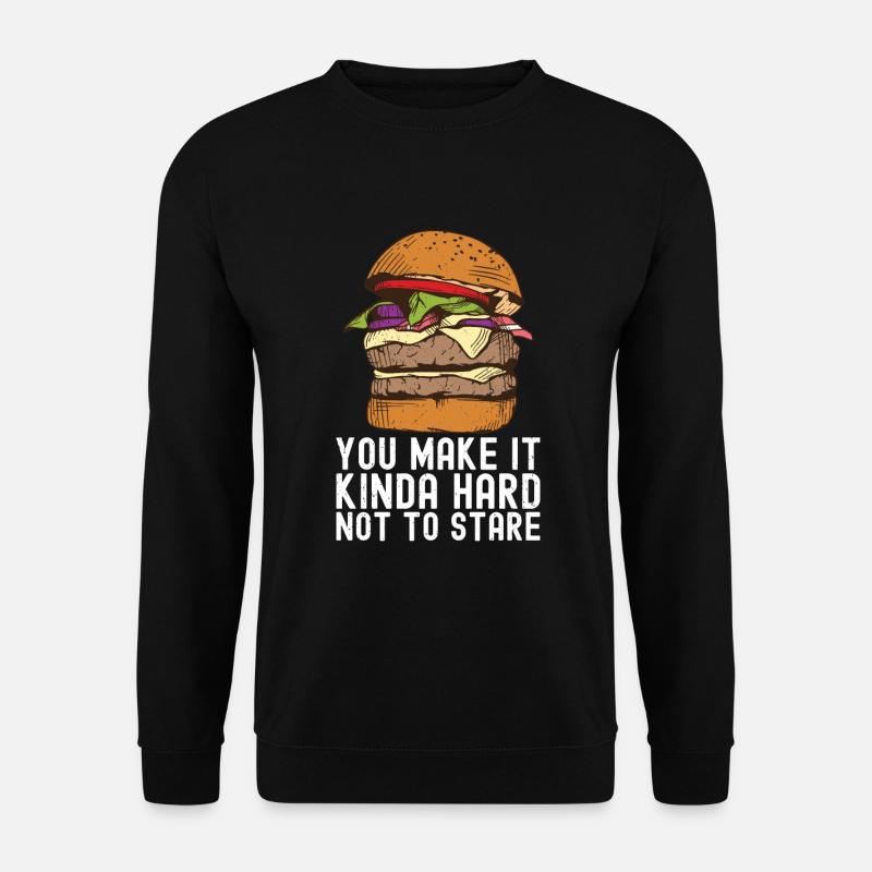 Hamburger - Unisex Sweatshirt - black