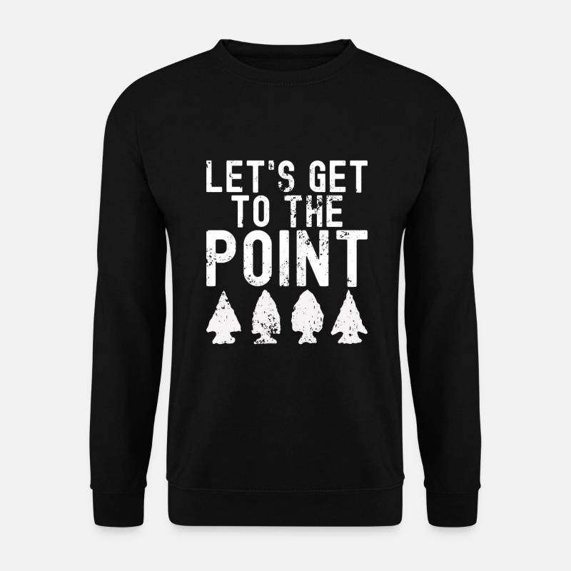 Arrowhead Hunting Artifacts Archery - Unisex Sweatshirt - black