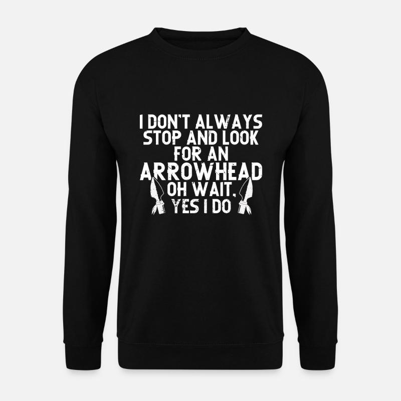 Arrowhead Hunting Artifacts Archery - Unisex Sweatshirt - black