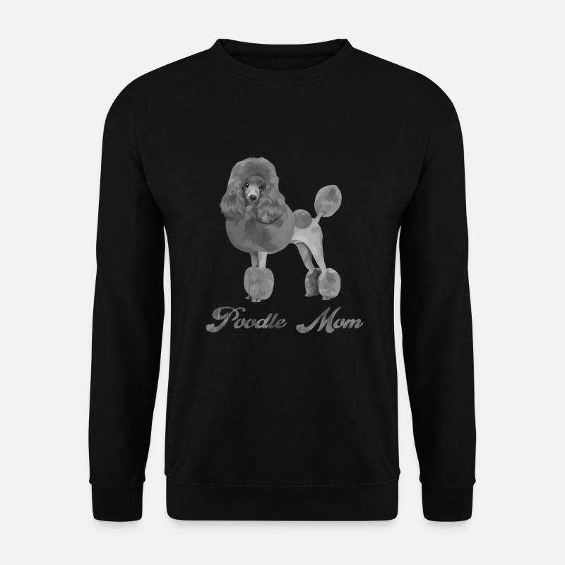 Pudel Mama - Unisex Pullover - Schwarz