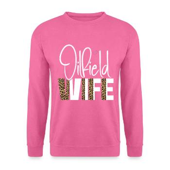 Ölfeldarbeiter Rig Roughneck Ölfeldfrau - Unisex Pullover - Pink - Vorne