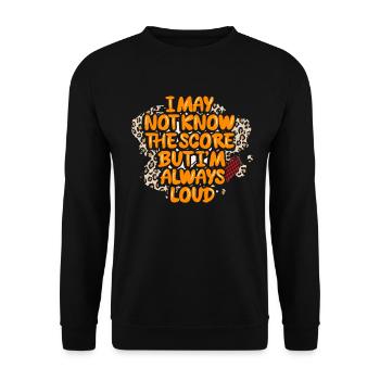 Volleyball Mom Volleyball Mom - Unisex Sweatshirt - black - Front - Alina (178cm) & Michal (187cm)
