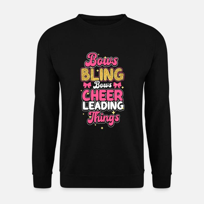 Cheerleadermädchen Cheerleading Jugend - Unisex Pullover - Schwarz