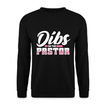 Pasteur Femme Jésus Appréciation de l’Église Chrétienne - Sweat-shirt Unisexe - noir - Devant - Alina (178cm) & Michal (187cm)