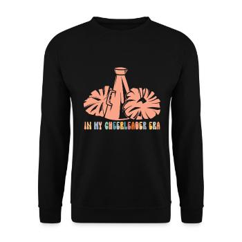 Cheerleadermädchen Cheerleading Jubel Jugend - Unisex Pullover - Schwarz - Vorne - Alina (178cm) & Michal (187cm)