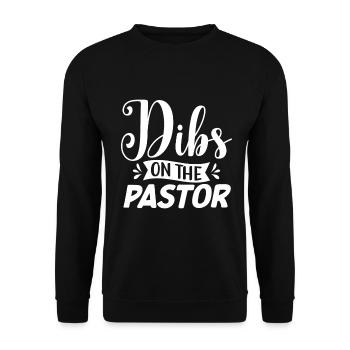 Pasteur Femme Jésus Appréciation de l’Église Chrétienne - Sweat-shirt Unisexe - noir - Devant - Alina (178cm) & Michal (187cm)