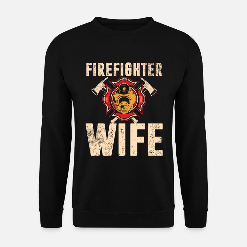 Équipes de pompiers ́ - Sweat-shirt Unisexe - noir