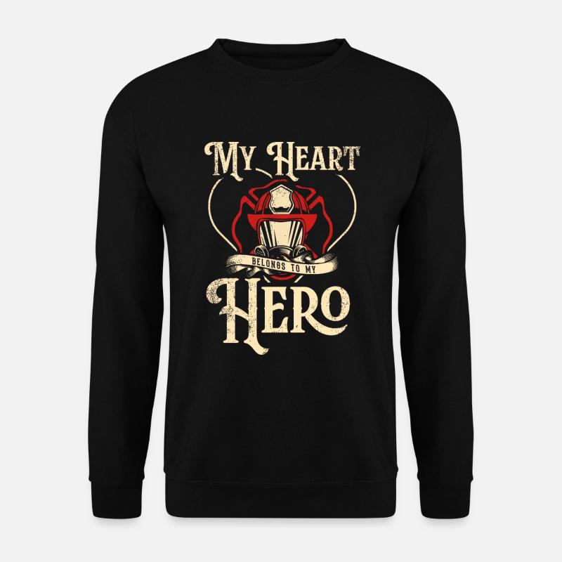 Firefighter Fire Crews ́ - Unisex Sweatshirt - black