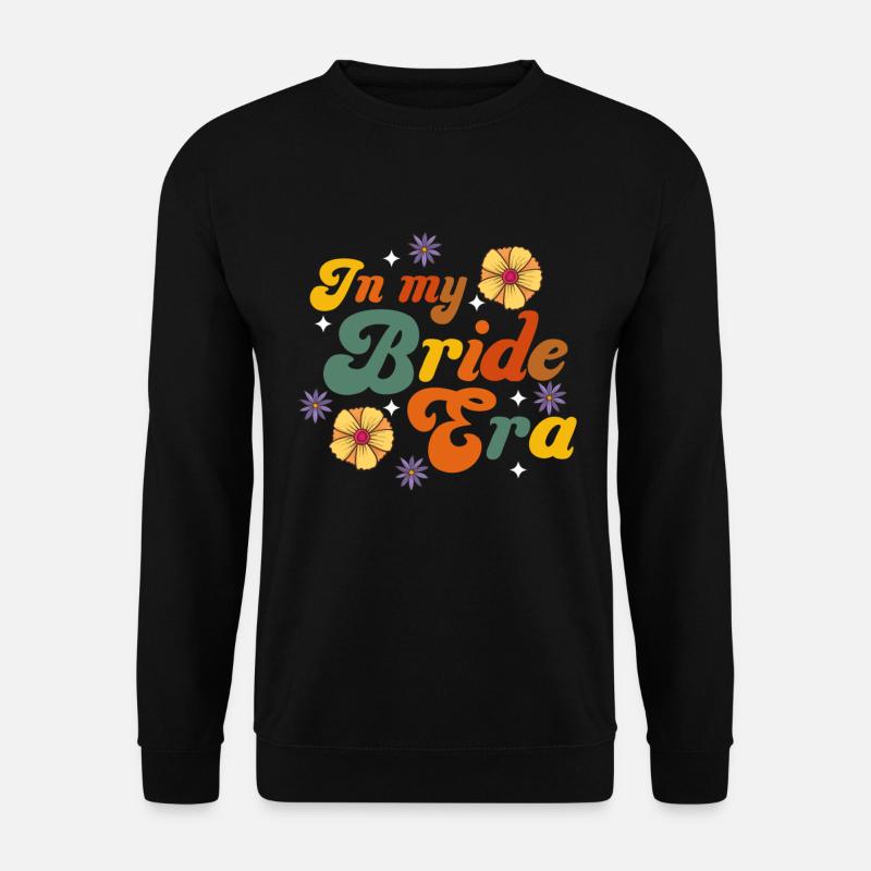 Groovy Braut Bachelorette Brautparty - Unisex Pullover - Schwarz