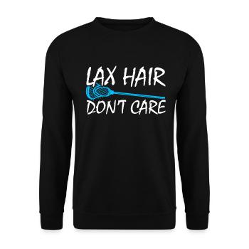 Lacrosse Stick Lax Girl Spieler Mom Torwartfrauen - Unisex Pullover - Schwarz - Vorne - Alina (178cm) & Michal (187cm)