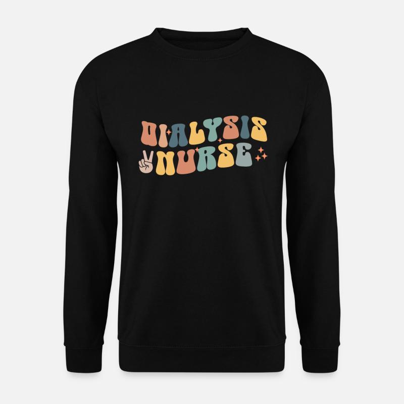 Infirmier(ère) technicien(ne) en dialyse - Sweat-shirt Unisexe - noir
