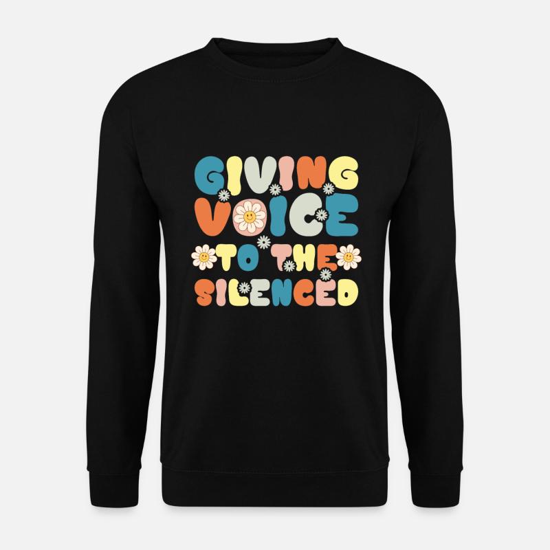 Groovy Speech Language Pathologist SLP - Unisex Pullover - Schwarz