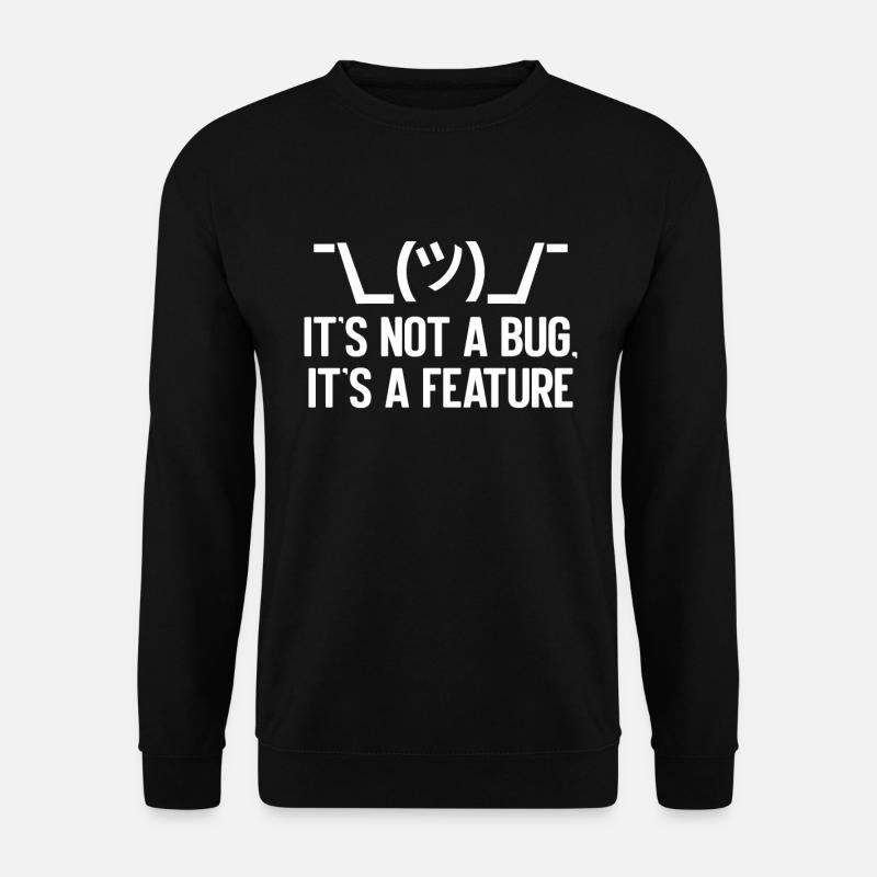 Softwareentwickler Computeringenieur Nerd - Unisex Pullover - Schwarz