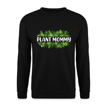 Plante Mère Mère Jardin Plantes Fleur - Sweat-shirt Unisexe - noir - Devant - Alina (178cm) & Michal (187cm)