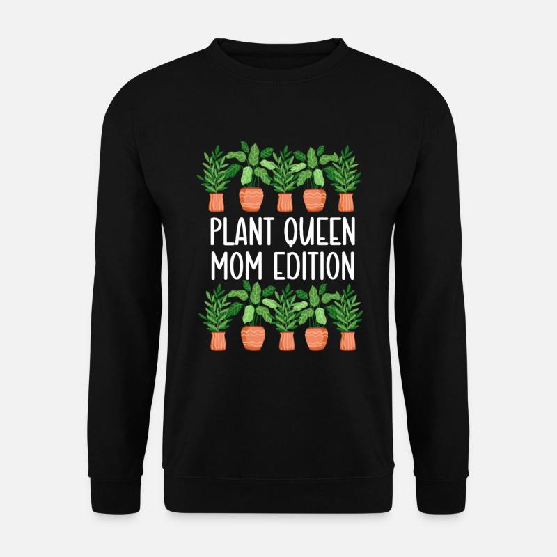 Pflanzenmutter Mutter Gartenpflanzen Blume - Unisex Pullover - Schwarz