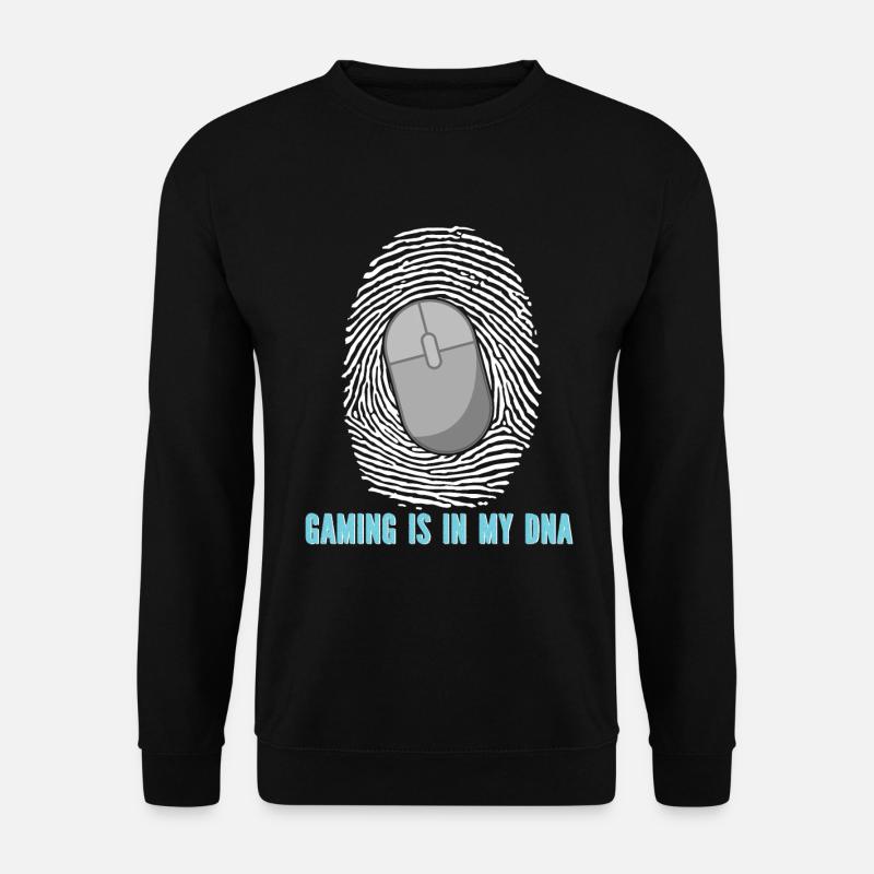 PC Video Gamer Computer Nerd Gaming WASD - Unisex Pullover - Schwarz
