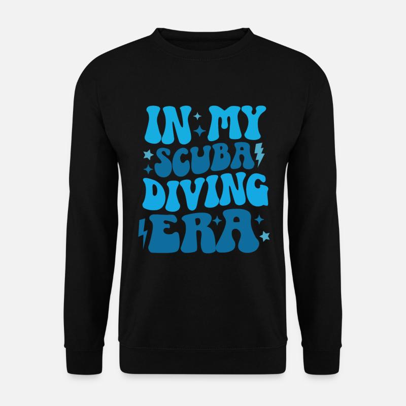 Diving Diver Ocean Lovers - Unisex Sweatshirt - black