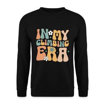Grimpeur Escalade Montagne - Sweat-shirt Unisexe - noir - Devant - Alina (178cm) & Michal (187cm)