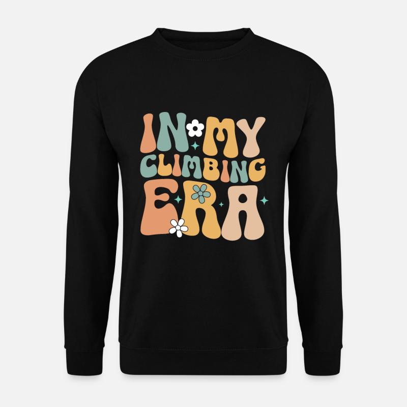 Rock Climber Climbing Mountain - Unisex Sweatshirt - black