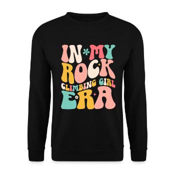 Grimpeur Escalade Montagne - Sweat-shirt Unisexe - noir - Devant - Alina (178cm) & Michal (187cm)