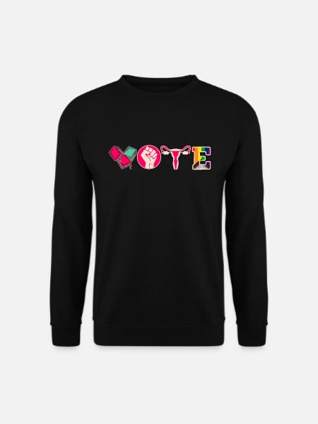 Voting Books Faustier Ovaries Lgtbq - Unisex Sweatshirt - black