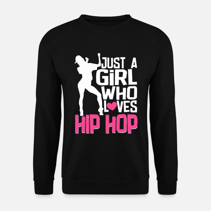 HipHop -Tänzer Breakdancing Der 80er 90er Hip Hop - Unisex Pullover - Schwarz