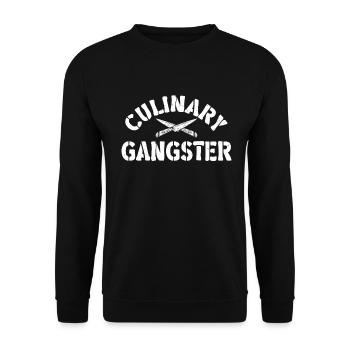 Kitchen Cooking Lover Culinary Chef - Unisex Sweatshirt - black - Front - Alina (178cm) & Michal (187cm)