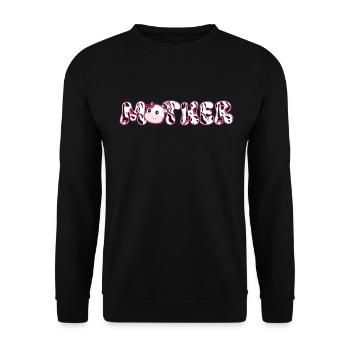 Mutter Cowboy Geburtstag Family Matching Party - Unisex Pullover - Schwarz - Vorne - Alina (178cm) & Michal (187cm)