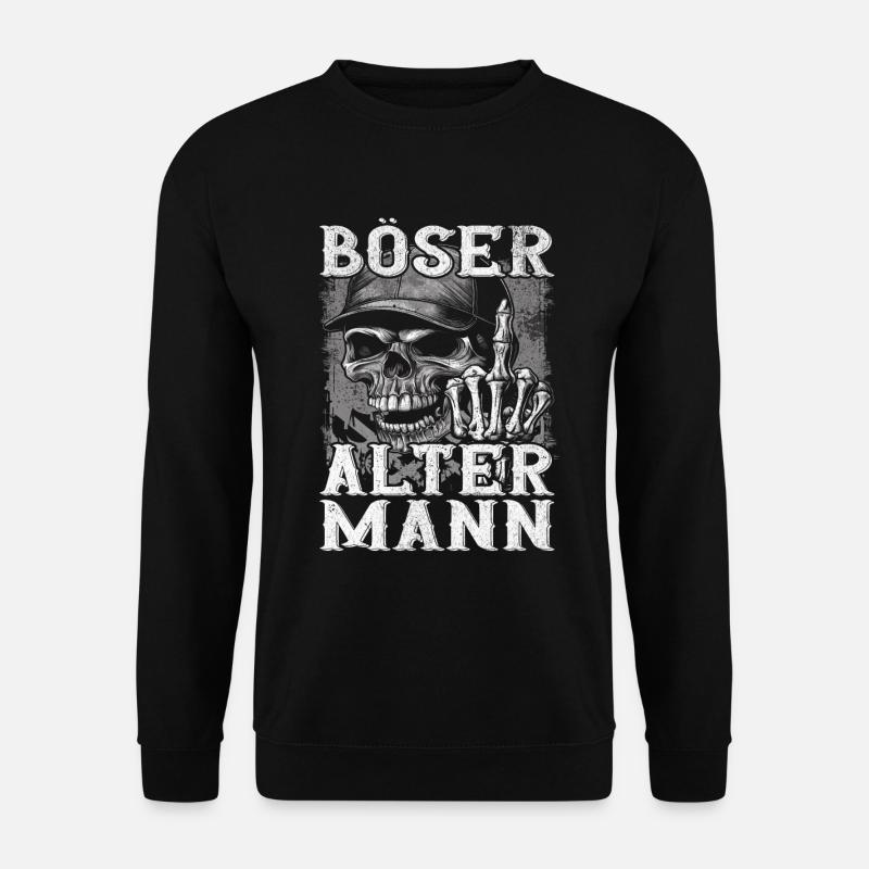 Evil Old Man - Unisex Sweatshirt - black