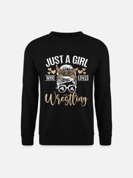 Lutteuse Fille Grappling Lutteuse Femmes - Sweat-shirt Unisexe - noir